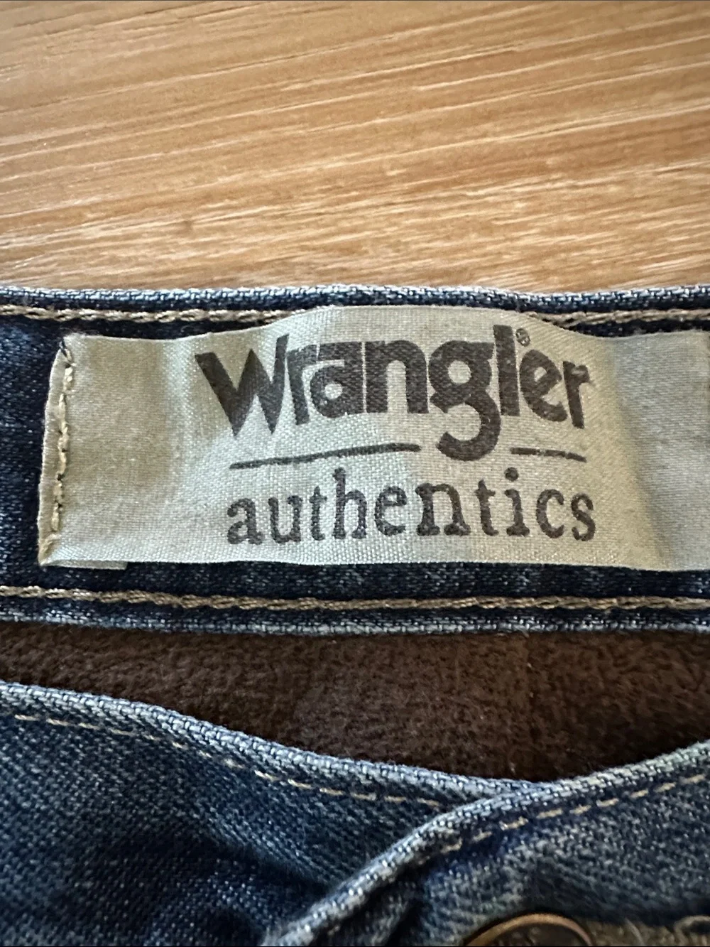 Wrangler Authentic’s  Insulated Carpenter Jeans 35/34